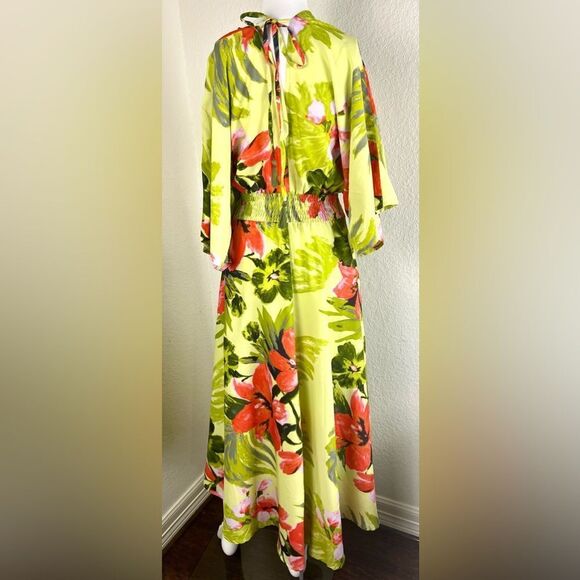 Boemo by Anthropologie Tropical Floral Maxi Dress - Picture 4 of 9